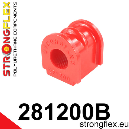 281200B Front anti roll bar bush Standard (Red) Nissan Micra II (92-02) K11