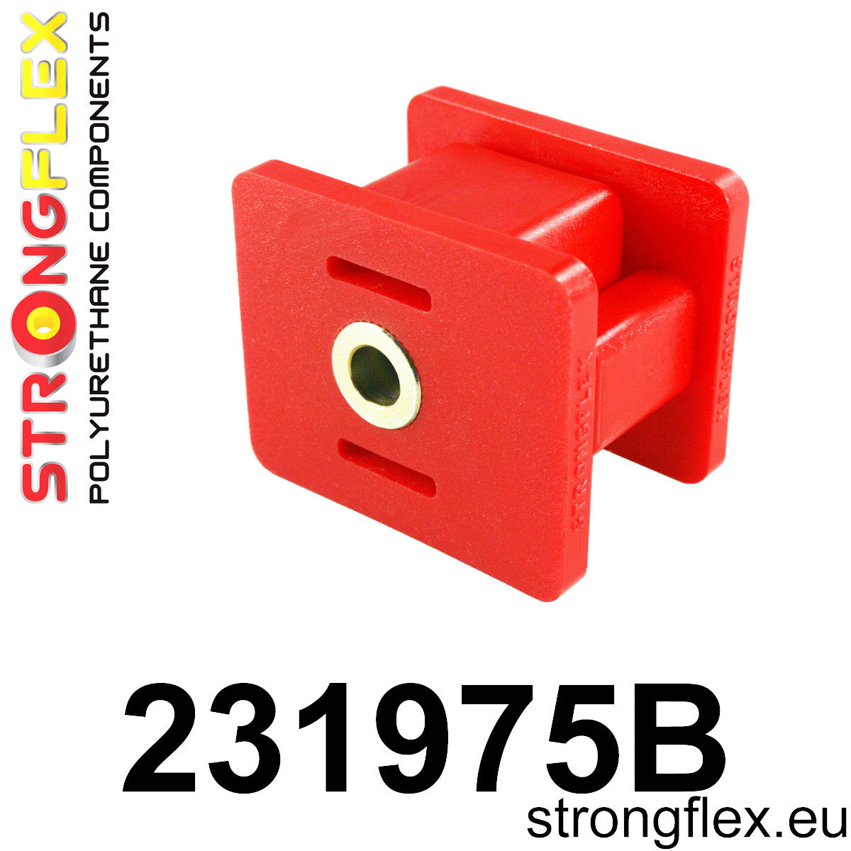 231975B Front upper engine mount bush - front Standard (Red) Volvo S80 S80 I (98-06)