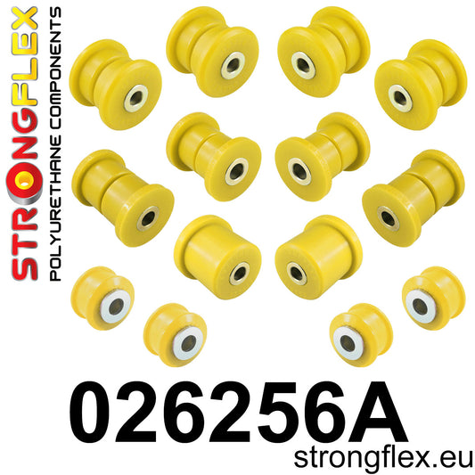 026256A Front suspension bush kit SPORT Sport (Yellow) Audi Q7 / SQ7 4L (05-15)