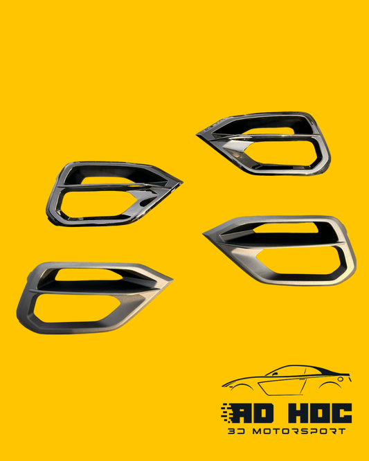 Mascherine con canard frontali per ford fiesta ST/STline MK8