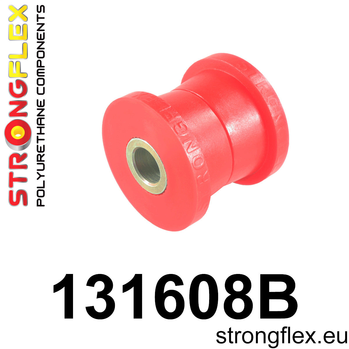131608B Rear panhard rod mount - to the body Standard (Red) Opel / Vauxhall Ascona B (75-81)