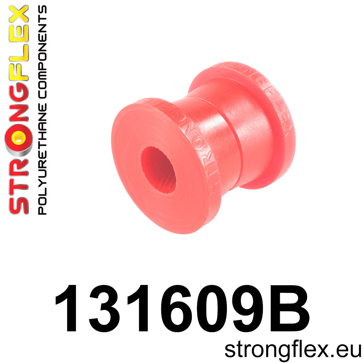 131609B Rear panhard rod mount - to the chassis Standard (Red) Opel / Vauxhall Ascona B (75-81)