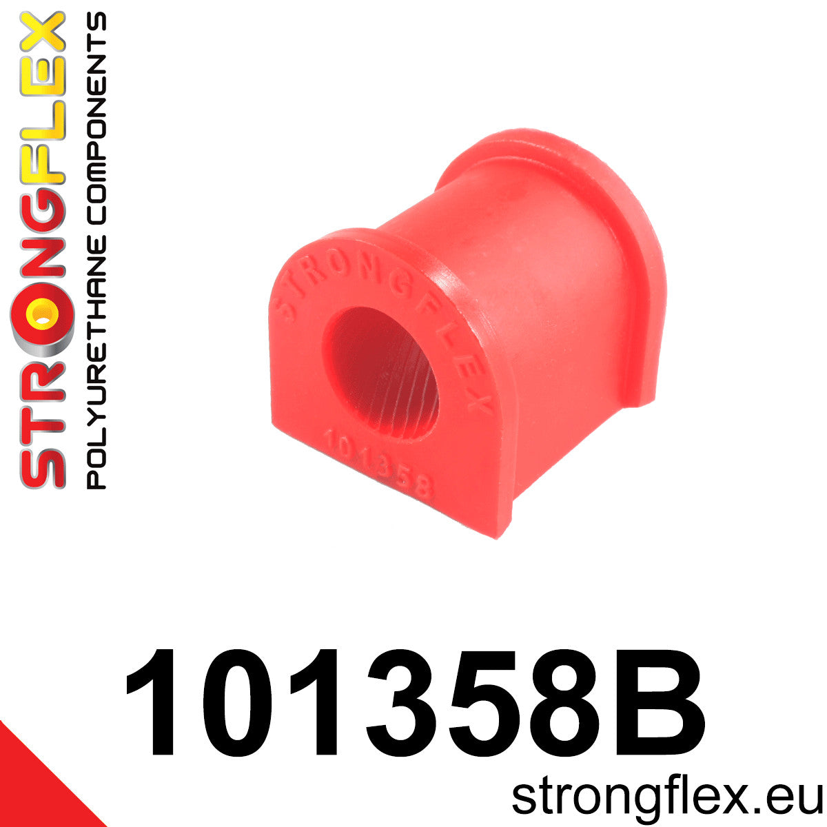 101358B Front anti roll bar bush Standard (Red) Mazda MX-5 / Miata / Roadster I (89-98) NA