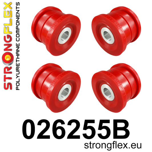 026255B Rear subframe bush kit Standard (Red) Audi Q7 / SQ7 4L (05-15)