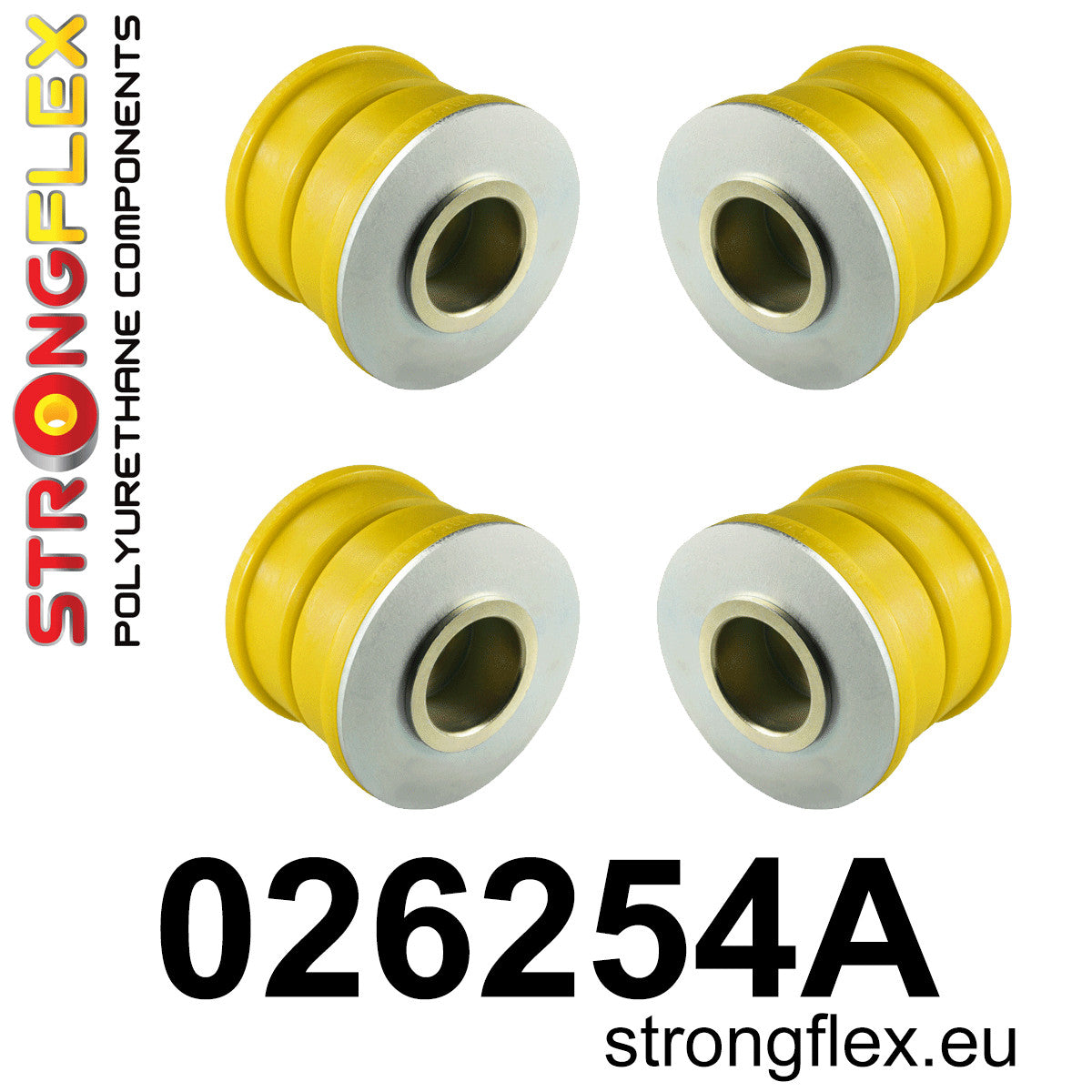 026254A Front subframe bush kit SPORT Sport (Yellow) Audi Q7 / SQ7 4L (05-15)