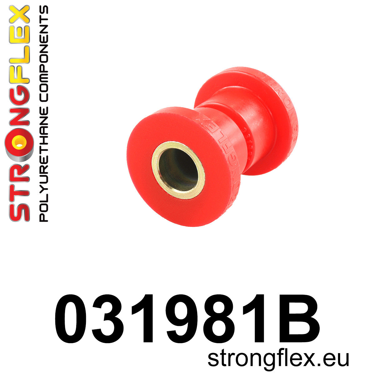 031981B Front arm – inner bush Standard (Red) BMW E114 / E115 Neue Klasse (62-77)