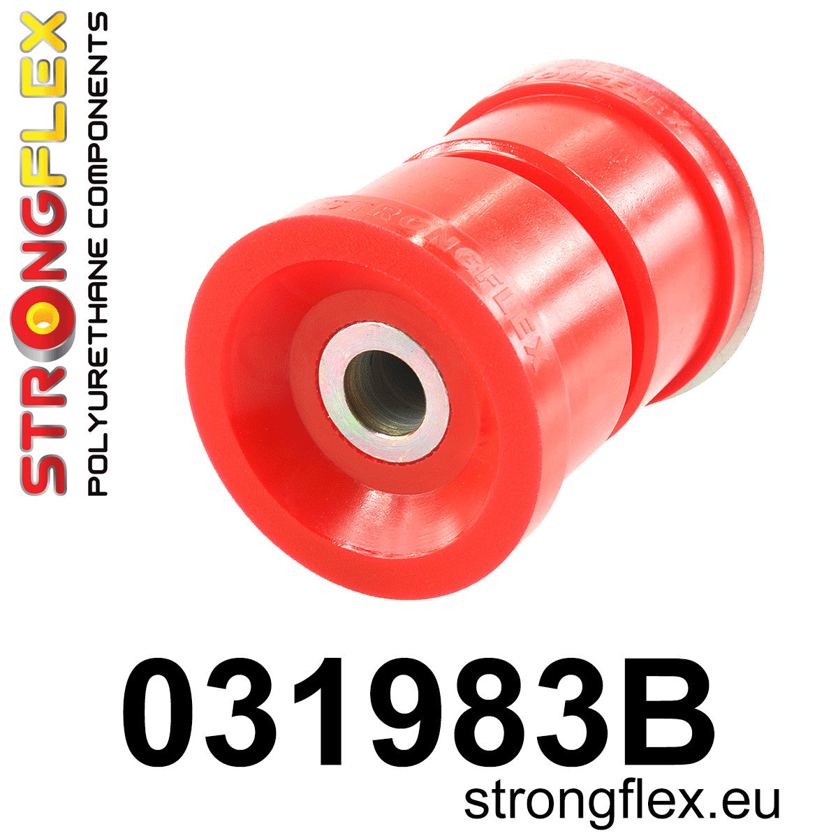 031983B Rear beam bush Standard (Red) BMW Seria 6 I (76-89) E24