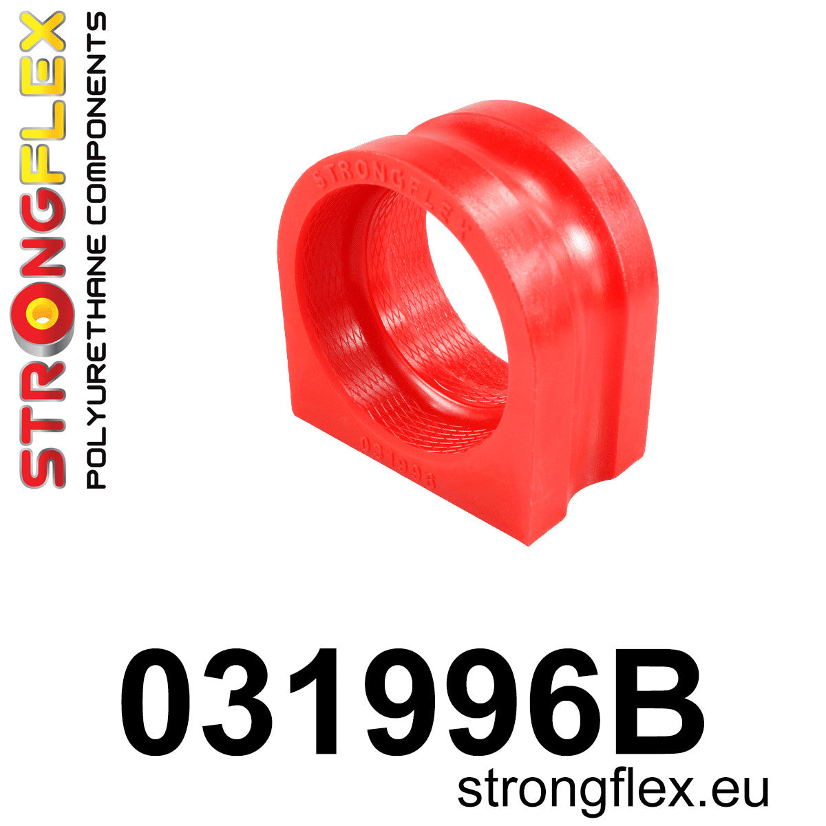 031996B Rear anti roll bar bush Standard (Red) BMW X6 I (07-14) E71 / E72