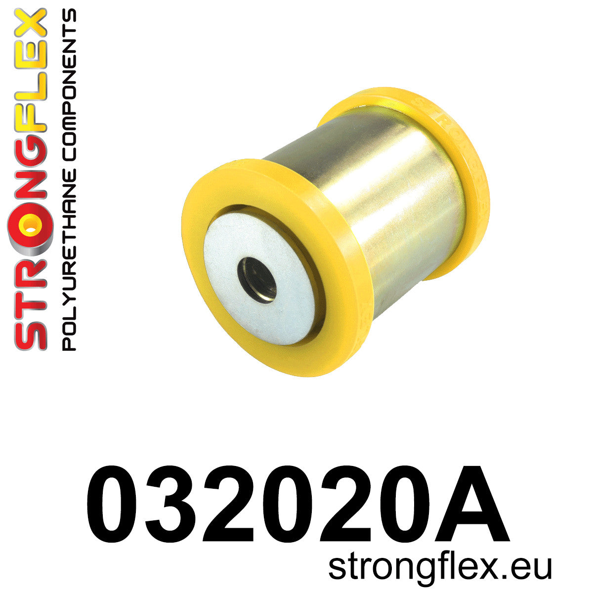 032020A Rear lower arm – front bush SPORT Sport (Yellow) BMW Seria 5 VI (09-17) F10 / F11 / F07