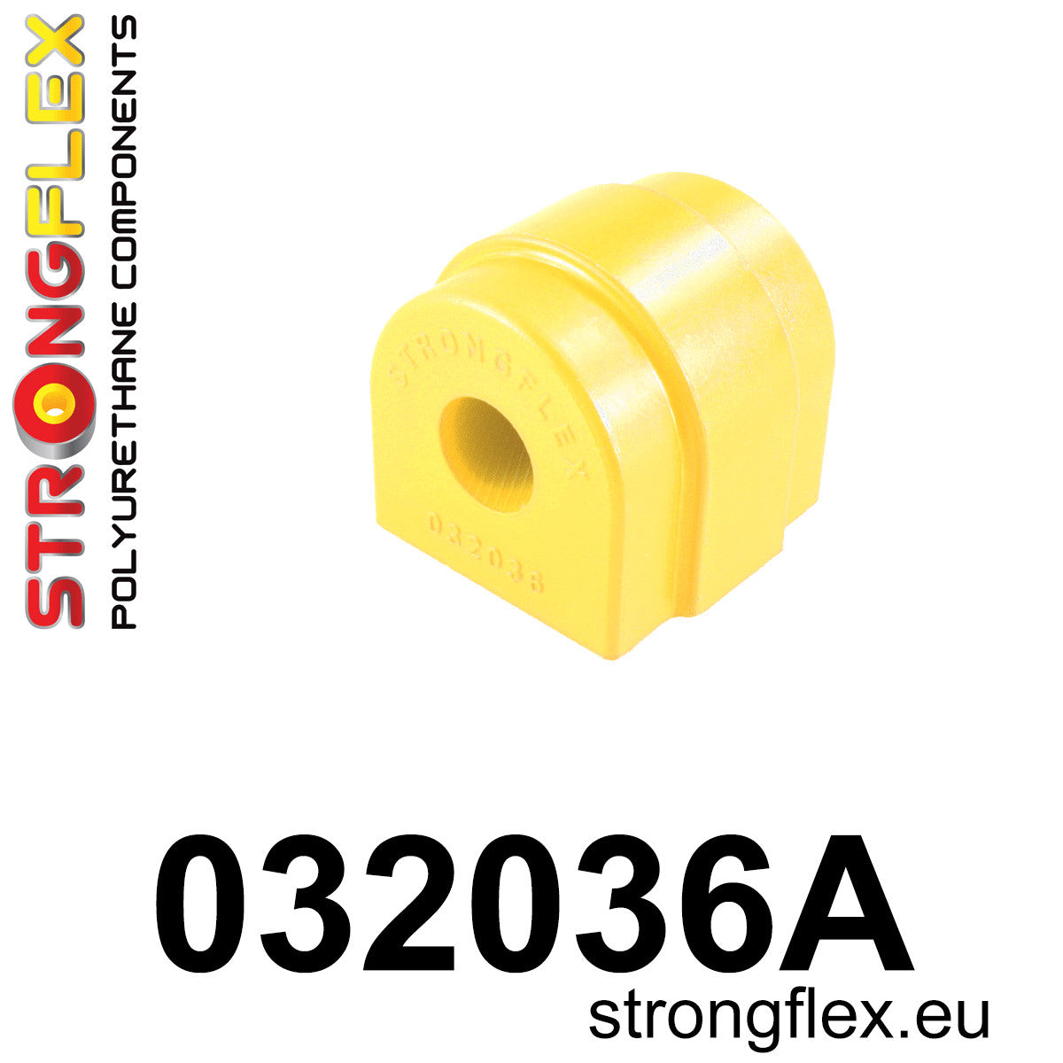 032036A Rear anti roll bar bush SPORT Sport (Yellow) BMW Seria 5 VI (09-17) F10 / F11 / F07