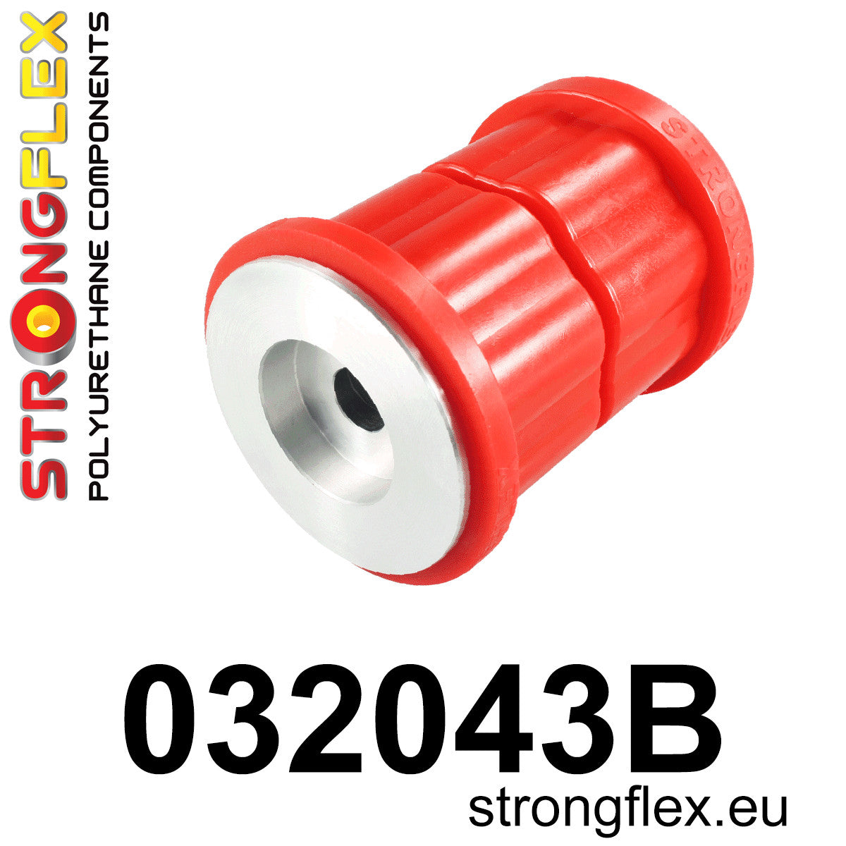 032043B Rear diff mount - rear bush Standard (Red) BMW Seria 5 VI (09-17) F10 / F11 / F07