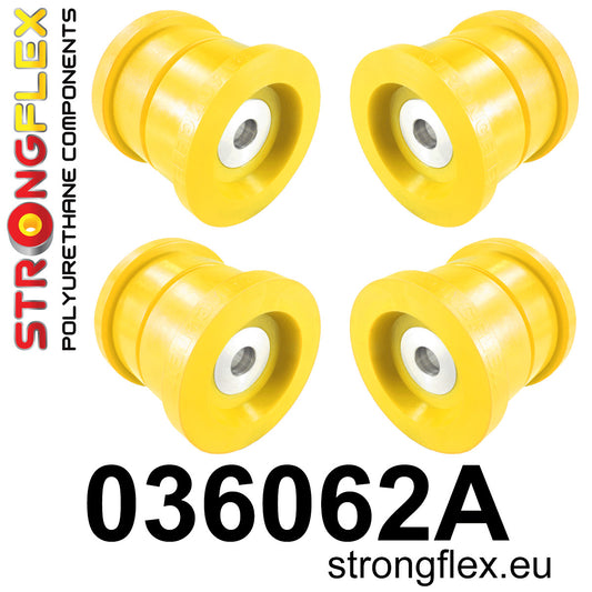 036062A Rear beam mounting bush kit SPORT Sport (Yellow) BMW Seria 5 VI (09-17) F10 / F11 / F07