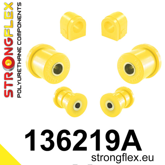 136219A Front suspension bush kit SPORT Sport (Yellow) Opel / Vauxhall Astra J (09-15)