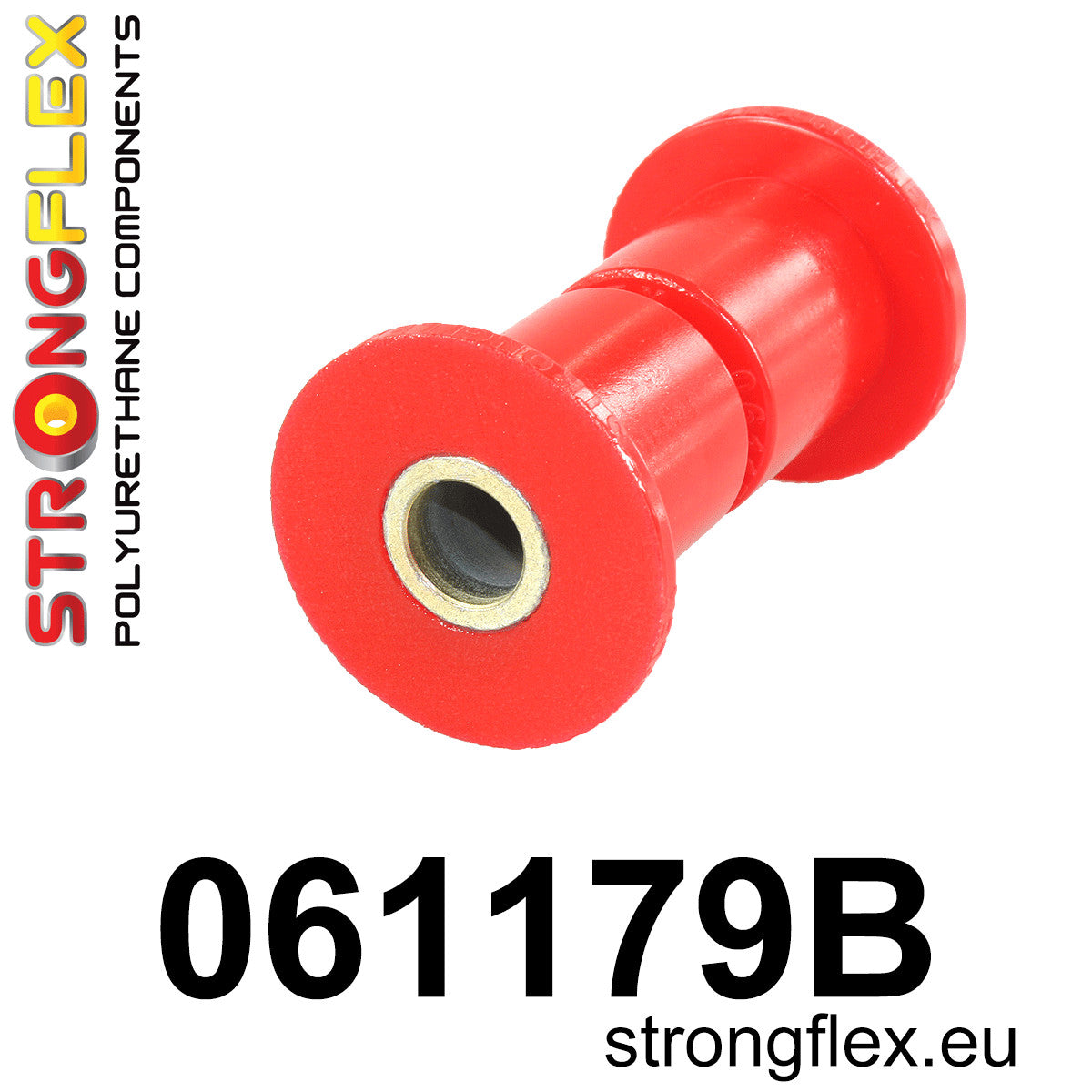 061179B Rear shackle leaf spring – lower bush Standard (Red) Fiat 125P 1300/1500 (67-91)