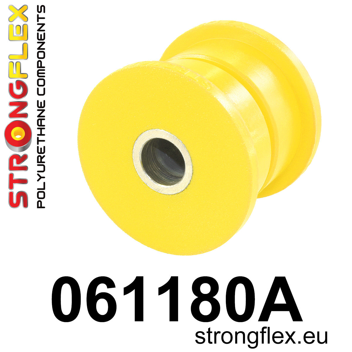 061180A Rear rod to body bush SPORT Sport (Yellow) Fiat 125P 1300/1500 (67-91)