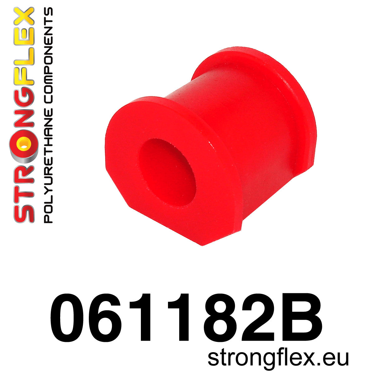 061182B Front stabilizer bush - inside Standard (Red) Fiat Cinquecento (91-98)