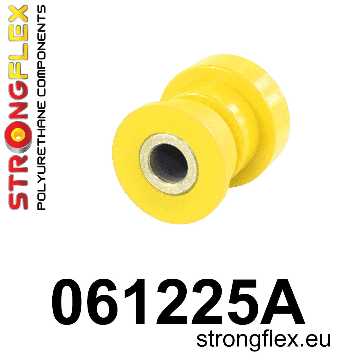 061225A Front upper arm - front bush SPORT Sport (Yellow) Fiat 125P 1300/1500 (67-91)