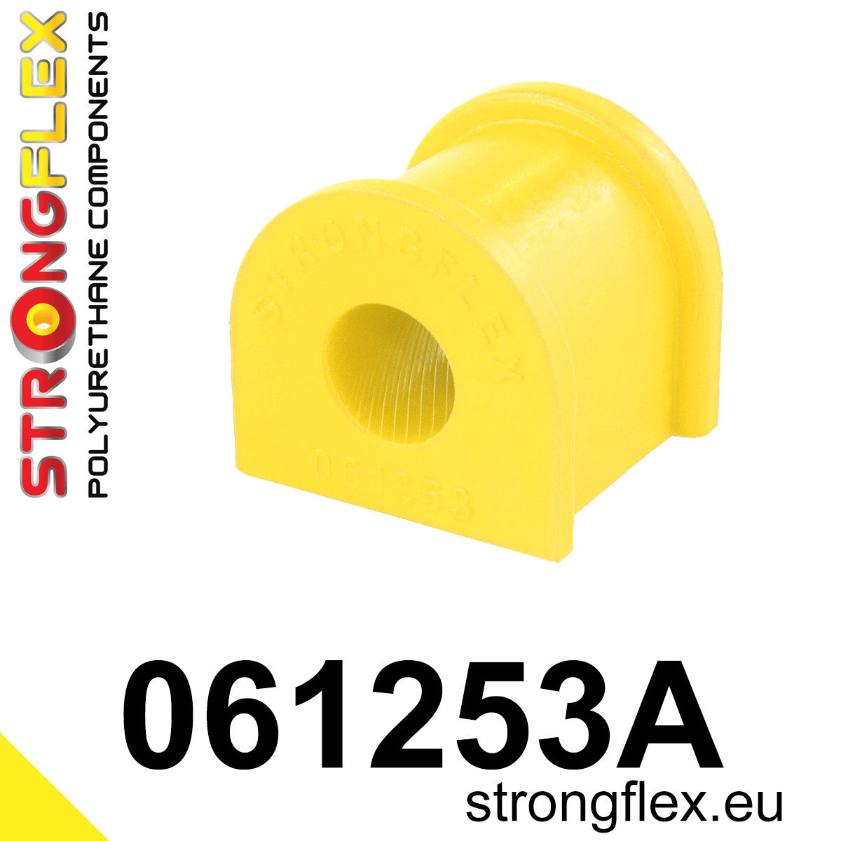 061253A Front anti roll bar bush SPORT Sport (Yellow) Fiat 125P 1300/1500 (67-91)