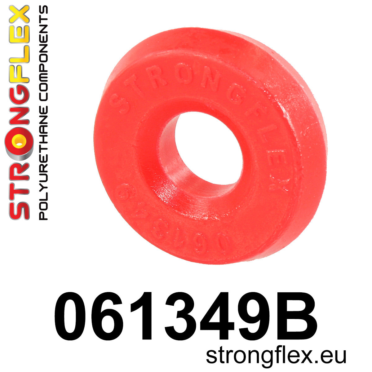 061349B Shock absorber mounting Standard (Red) Fiat 126P (72-00)
