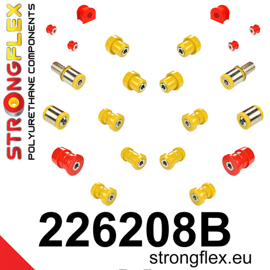 226208B Rear suspension bush kit Standard (Red) Audi A6 / S6 / RS6 C5 (97-04)