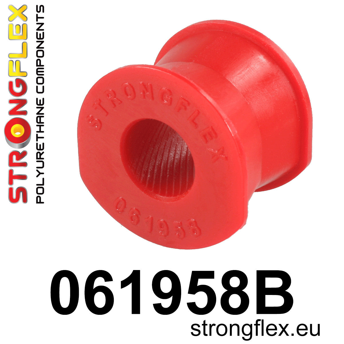 061958B Front anti roll bar bush Standard (Red) Fiat 500 500 II (07-20)