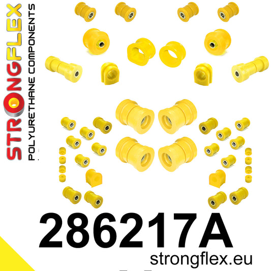 286217A Full suspension bush kit R33 R34 RWD SPORT Sport (Yellow) Nissan Skyline IX (93-98) R33