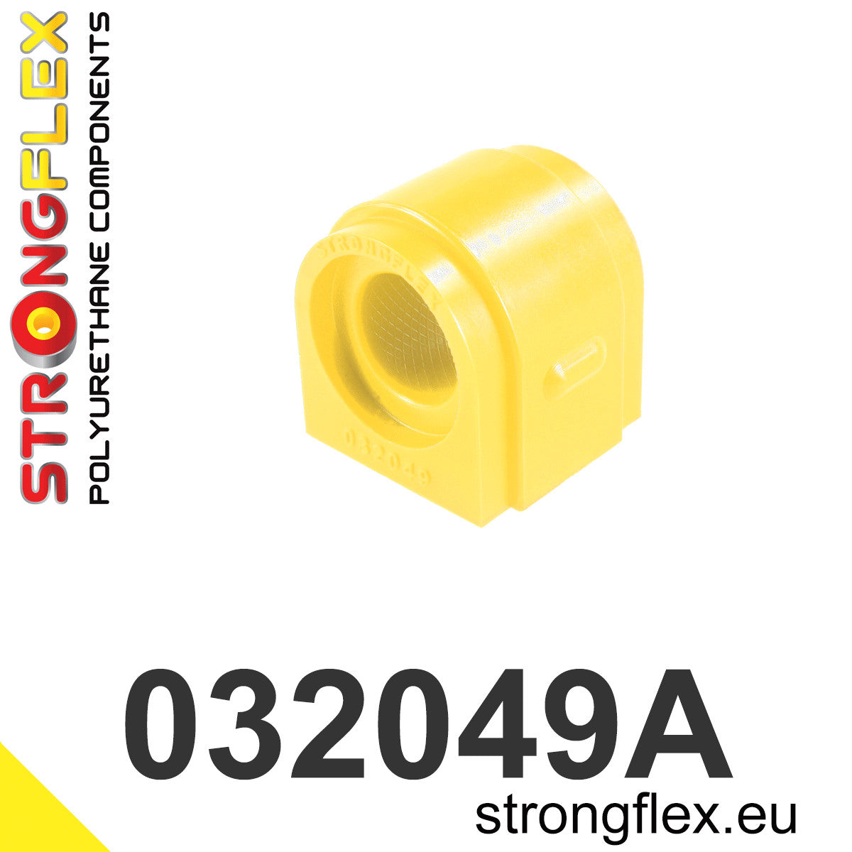 032049A Rear anti roll bar bush SPORT Sport (Yellow) BMW Seria 3 VI (13-20) F30 / F31 / F34 / F80