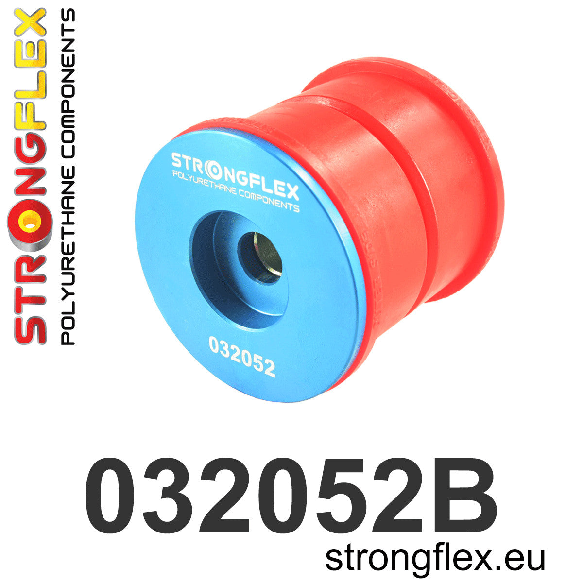 032052B Rear diff mount - rear bush Standard (Red) BMW Seria 3 VI (13-20) F30 / F31 / F34 / F80
