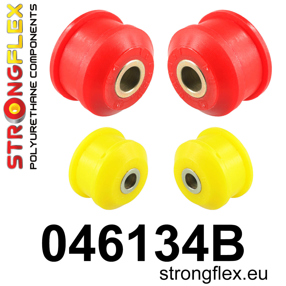 046134B Front suspension bushes kit Standard (Red) Daewoo Nubira I (97-02)