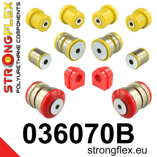 036070B Front suspension bush kit Standard (Red) BMW X5 III (13-18) F15 / F85