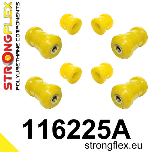 116225A Front suspension bush kit SPORT Sport (Yellow) Mercedes SL R129 (89-01)