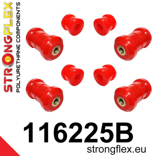 116225B Front suspension bush kit Standard (Red) Mercedes SL R129 (89-01)