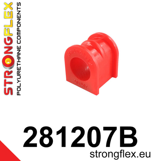 281207B Front anti roll bar bush Standard (Red) Nissan 100NX (90-96) B13