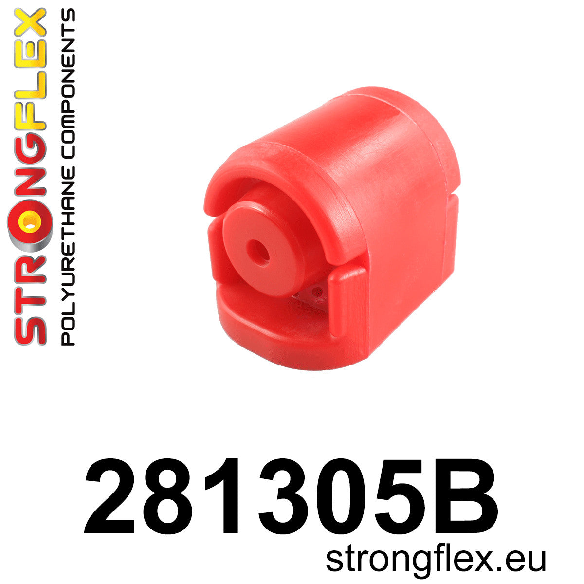 281305B Front wishbone rear bush Standard (Red) Nissan 100NX (90-96) B13