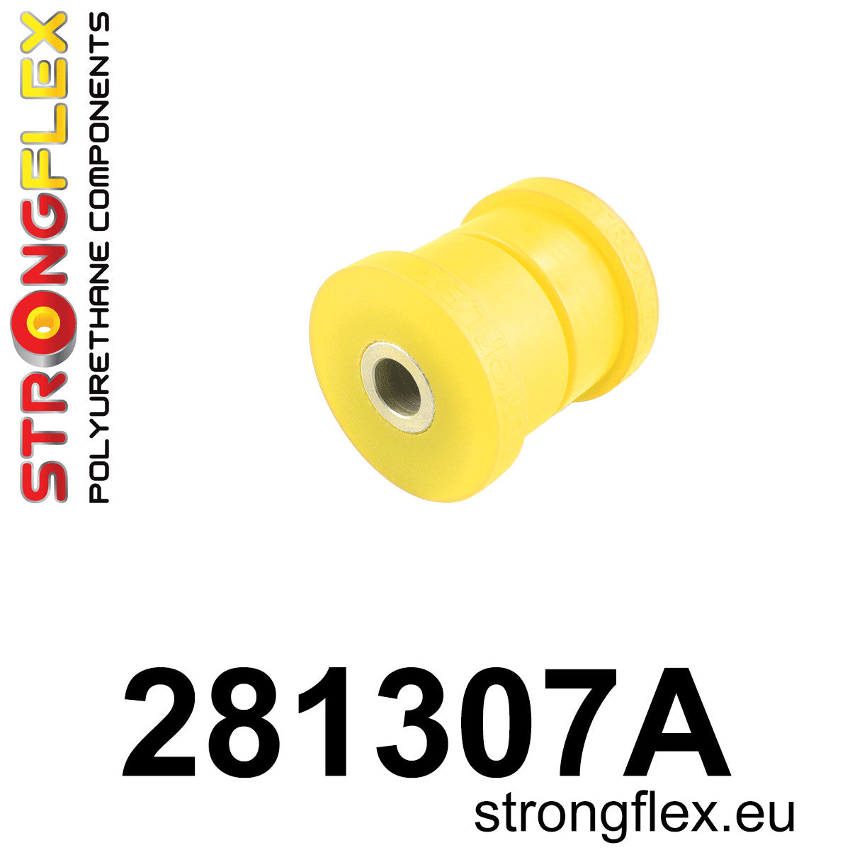 281307A Rear track arm front bush SPORT Sport (Yellow) Nissan 100NX (90-96) B13