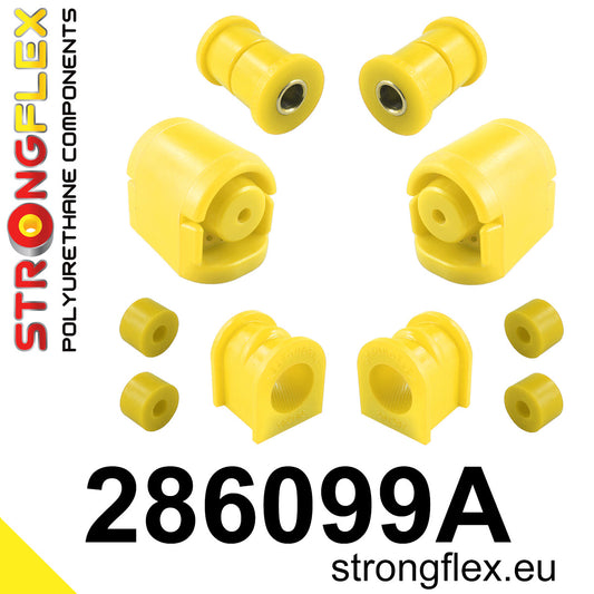 286099A Set of front suspension polyurethane SPORT Sport (Yellow) Nissan 100NX (90-96) B13