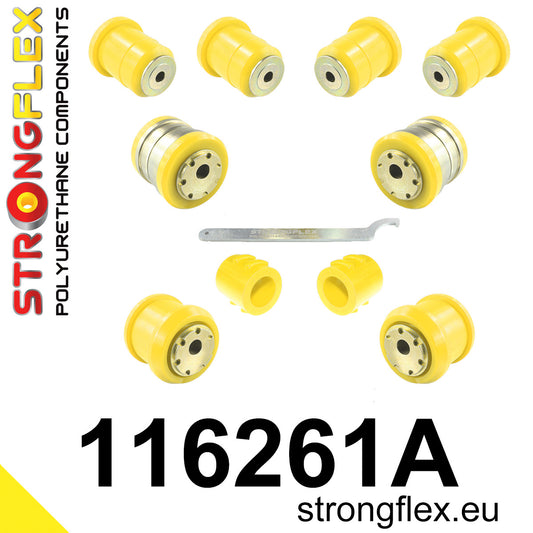116261A Front suspension bush kit SPORT Sport (Yellow) Mercedes CL C215 (98-06)