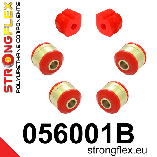 056001B Front suspension bush kit Standard (Red) Citroën C2 (03-09)
