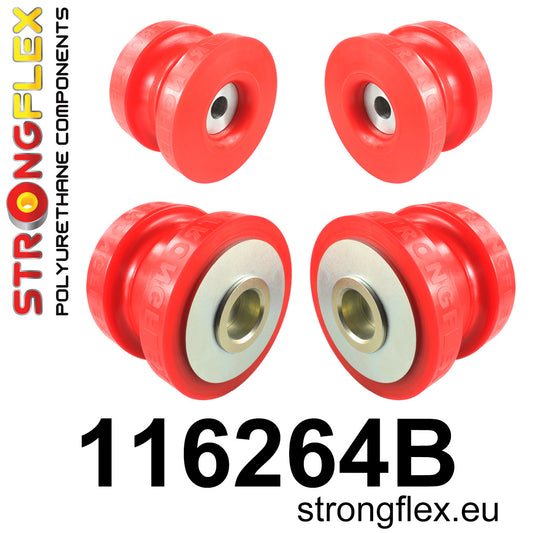 116264B Rear subframe bush kit Standard (Red) Mercedes CL C216 (06-14)