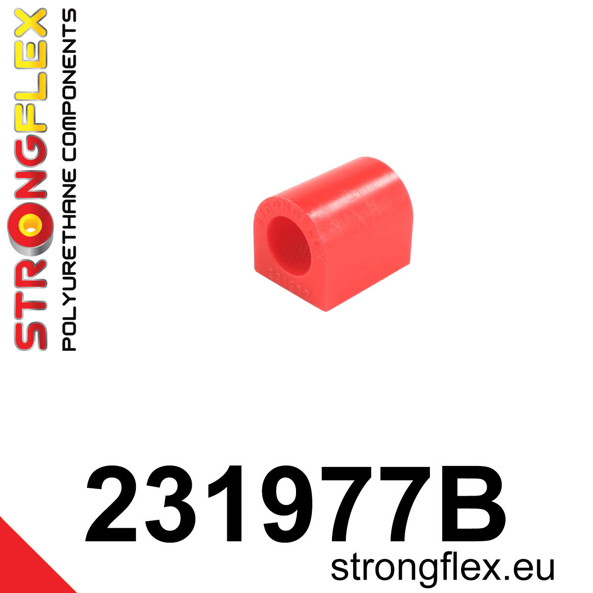 231977B Front anti roll bar bush Standard (Red) Volvo Seria 200 240 (75-93)