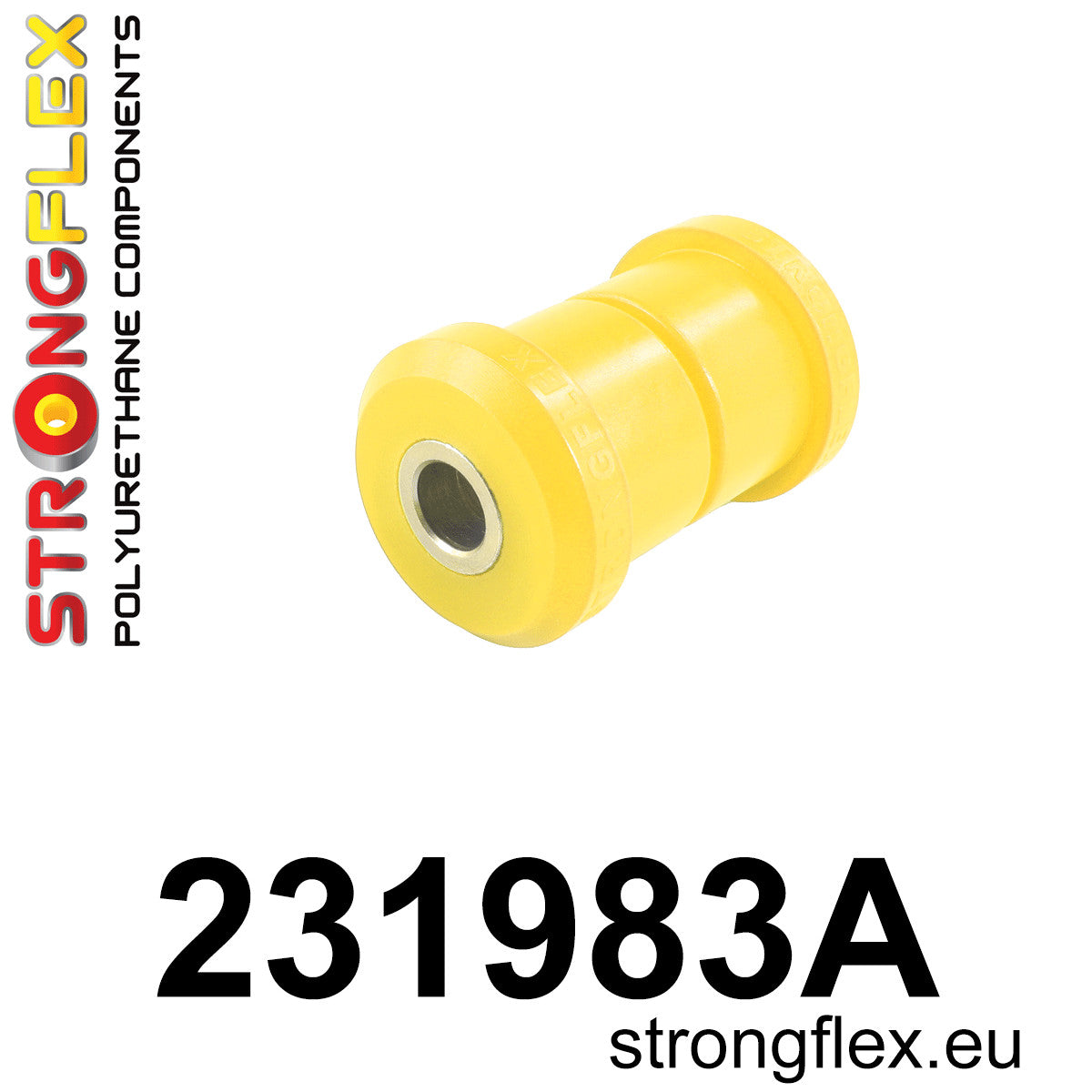 231983A Rear track control arm bush SPORT Sport (Yellow) Volvo Seria 200 240 (75-93)