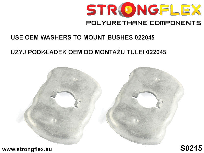 022045A Rear subframe bush SPORT Sport (Yellow) Audi A8 / S8 D4 (09-17)