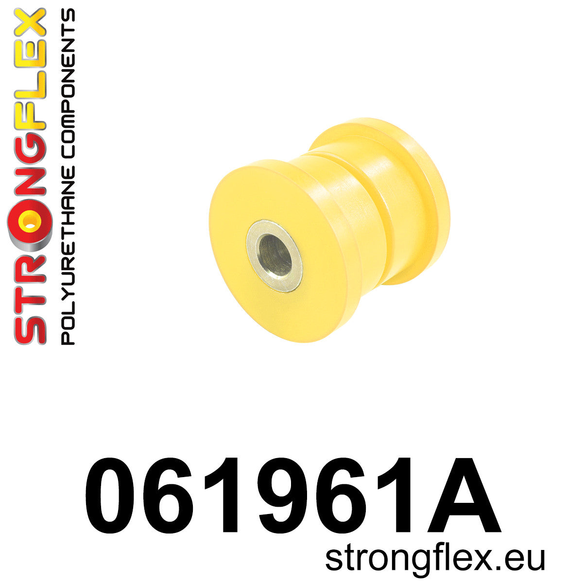 061961A Rear upper arm bushing SPORT Sport (Yellow) Fiat 124 Spider I (66-85)