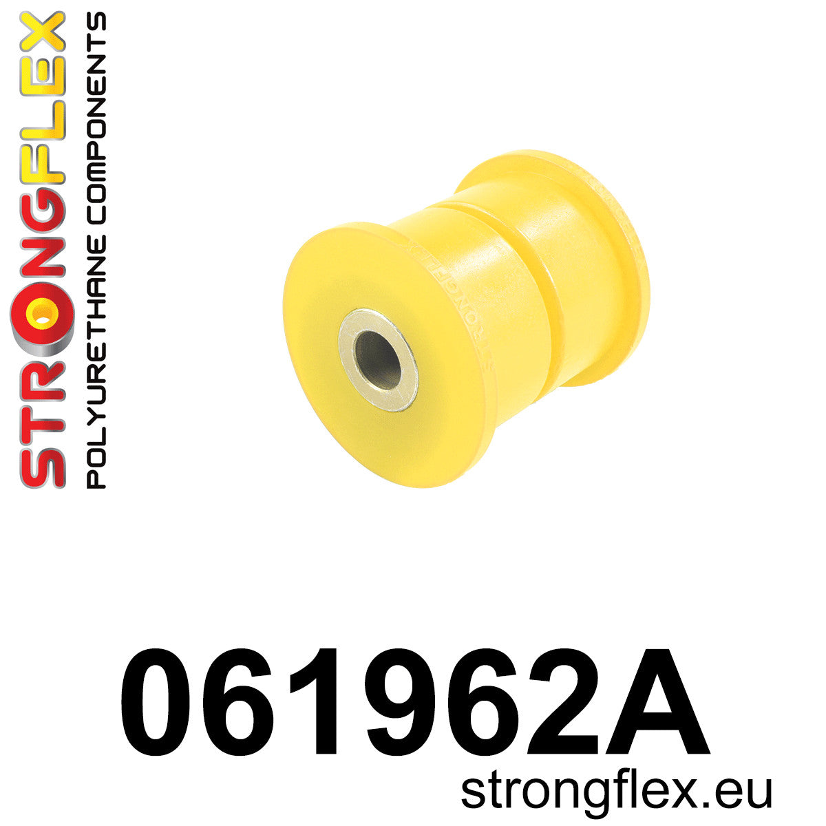 061962A Rear lower arm bushing SPORT Sport (Yellow) Fiat 124 Spider I (66-85)
