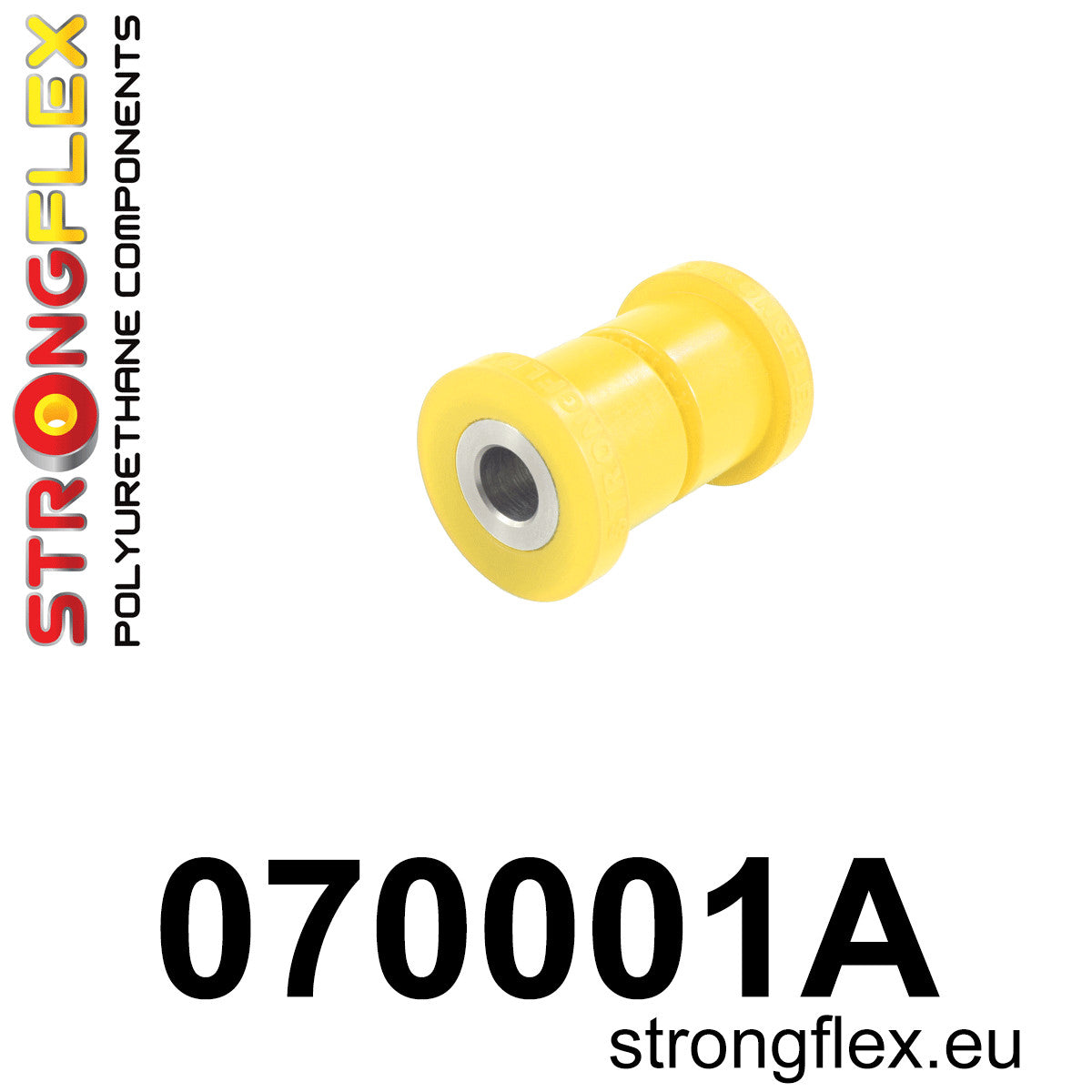 070001A Front lower arm – front bush SPORT Sport (Yellow) Ford Fiesta MK7 / MK7 ST (08-17)