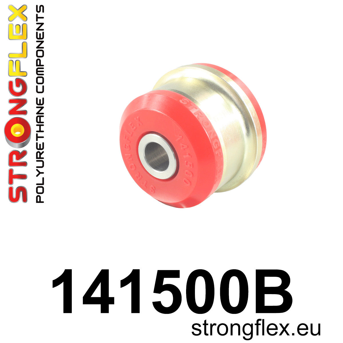 141500B Front wishbone bush 56mm Standard (Red) Peugeot 207 (06-12)