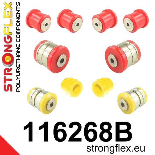 116268B Front suspension bush kit Standard (Red) Mercedes CL C216 (06-14)