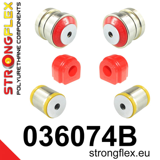 036074B Front suspension bush kit Standard (Red) BMW Seria 1 II (11-19) F20 / F21