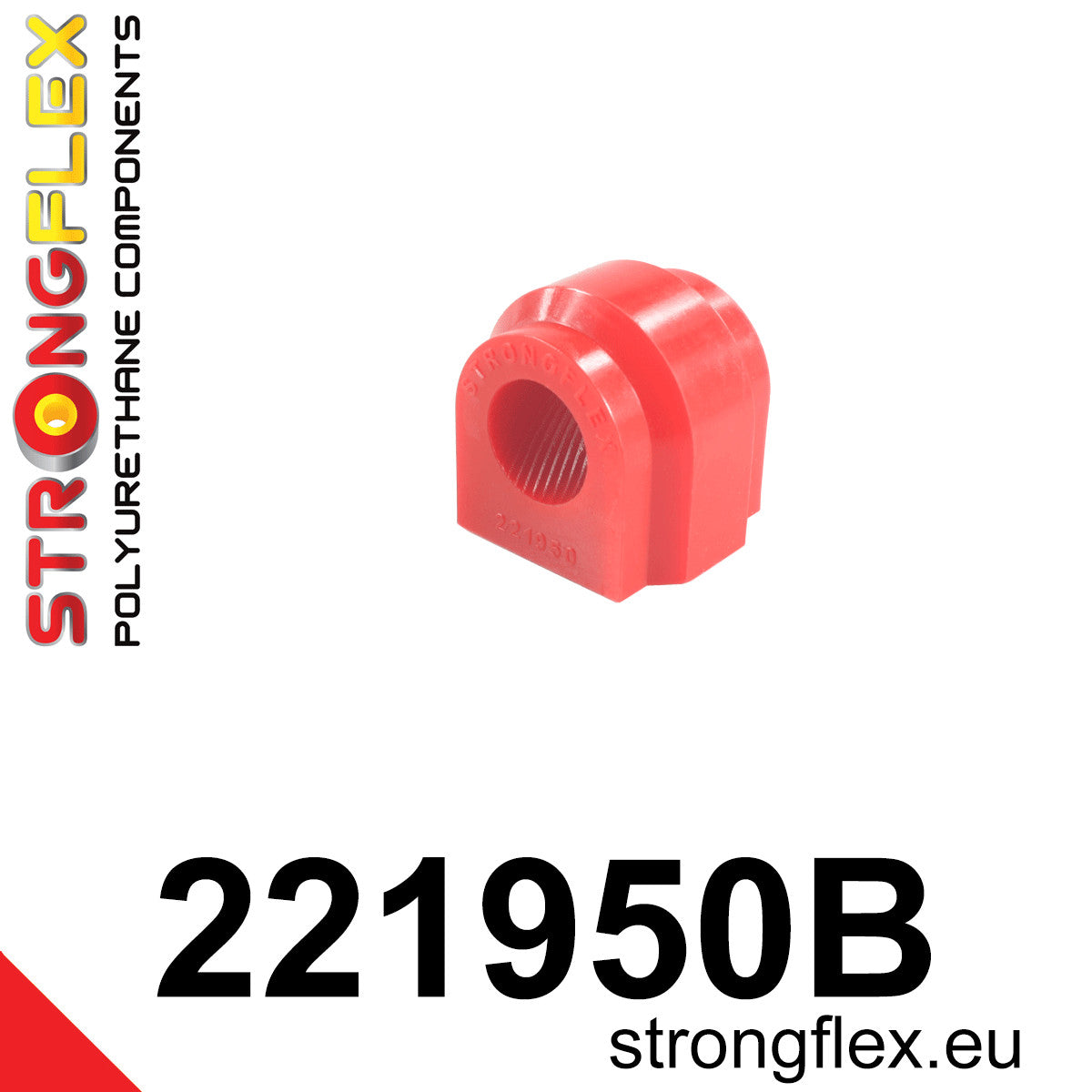 221950B Front / rear stabilizer bush Standard (Red) Audi A3 / S3 / RS3 III (13-21) 8V