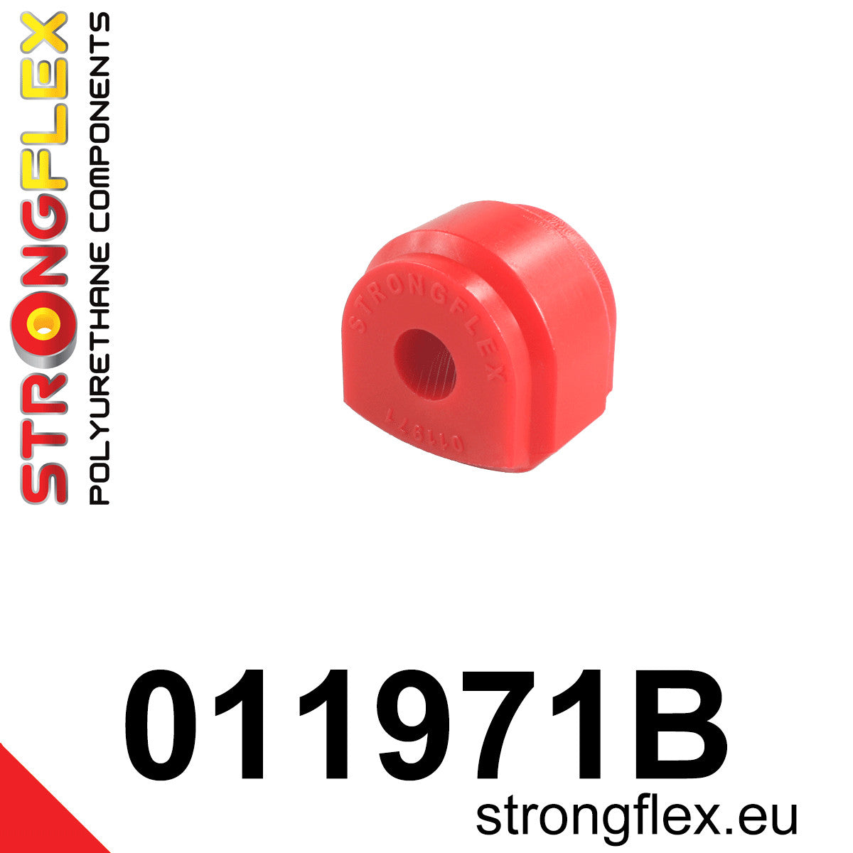 011971B Rear anti roll bar bush Standard (Red) Alfa Romeo Giulietta III (10-20) type 940